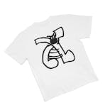 "NO GRAFFITI" S/SL Tee Diego x PacificaCollectives　White size:XL